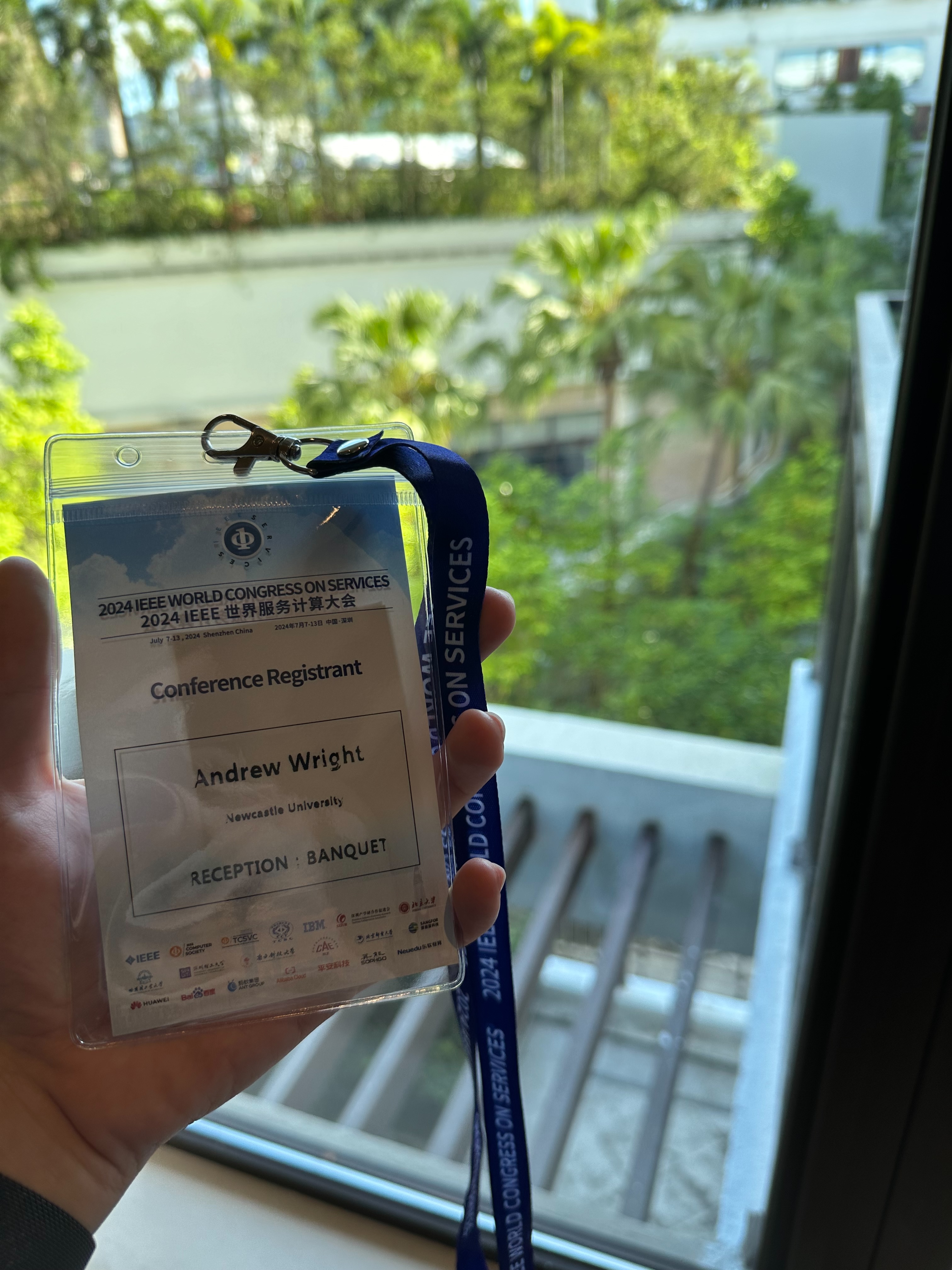 IEEE World Congress on Services lanyard